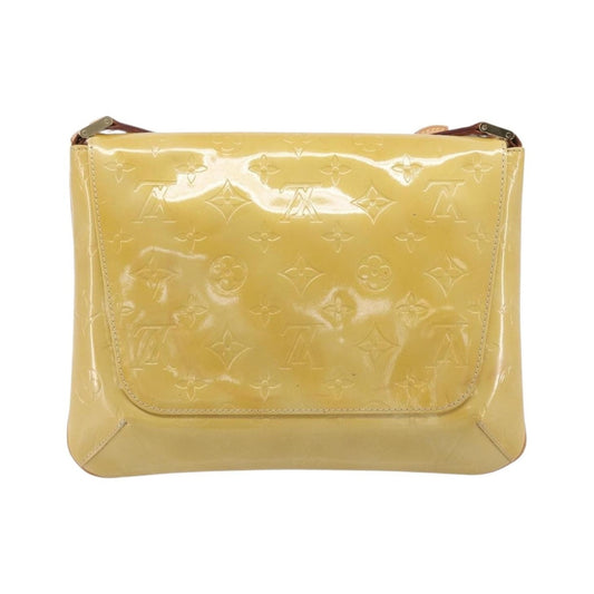 Louis Vuitton Thompson Street Monogram Vernis, Beige, Patent Leather, Shoulder Bag
