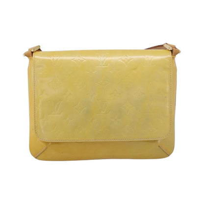 Louis Vuitton Thompson Street Monogram Vernis, Yellow, Patent Leather, Shoulder Bag