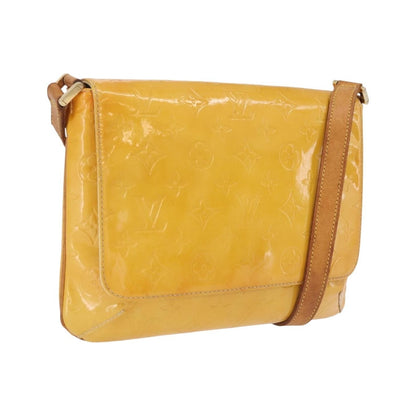 Louis Vuitton Thompson Street Monogram Vernis, Yellow, Patent Leather, Shoulder Bag