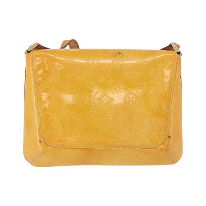 Louis Vuitton Thompson Street Monogram Vernis, Yellow, Patent Leather, Shoulder Bag