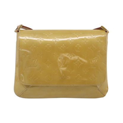 Louis Vuitton Thompson Street Monogram Vernis, Beige, Patent Leather, Shoulder Bag