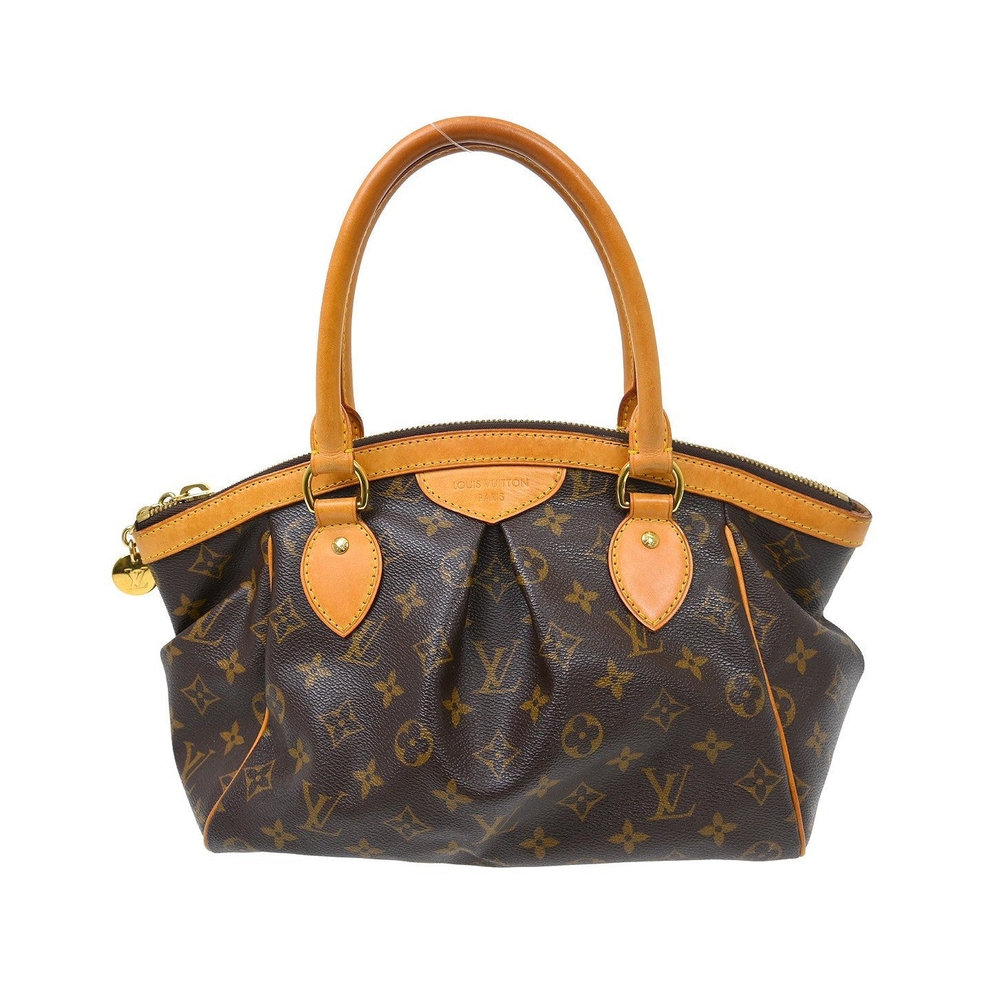 Louis Vuitton Tivoli Monogram Canvas, Brown, Canvas, Handbag