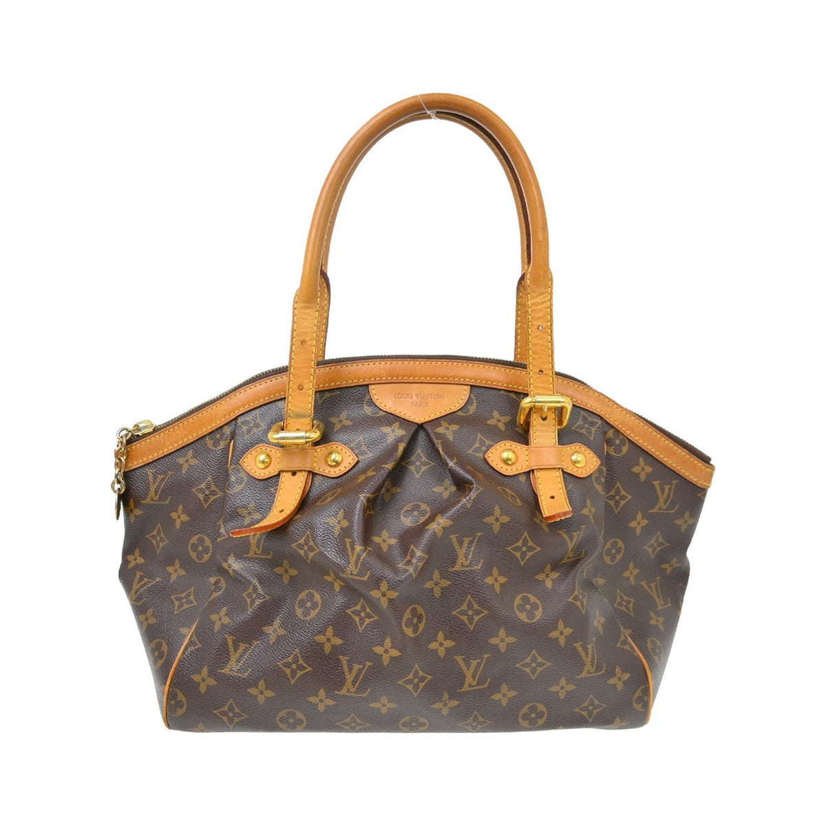Louis Vuitton Tivoli Monogram Canvas, Brown, Canvas, Handbag
