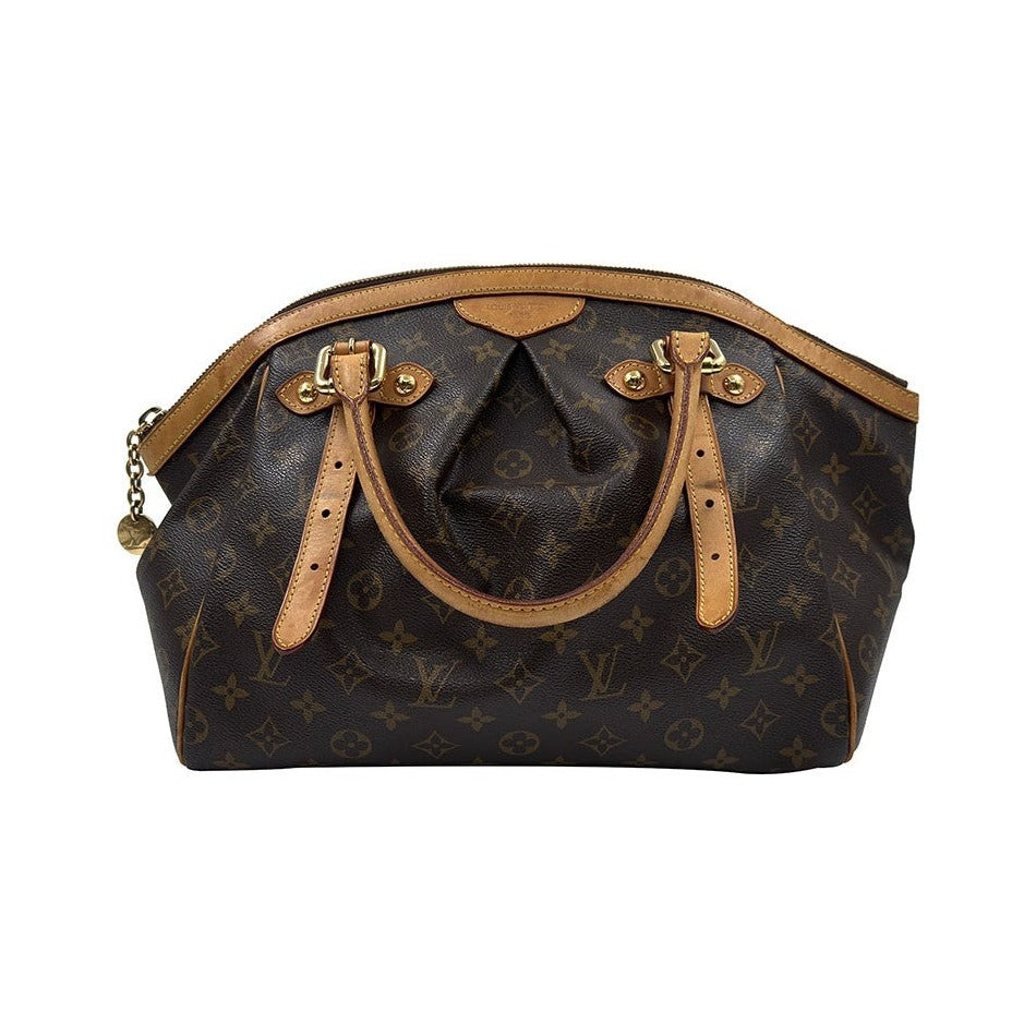 Louis Vuitton Tivoli Monogram Canvas, Brown, Canvas, Handbag