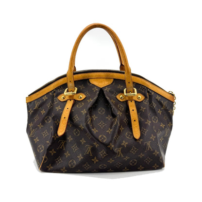 Louis Vuitton Tivoli Monogram Canvas, Brown, Canvas, Handbag