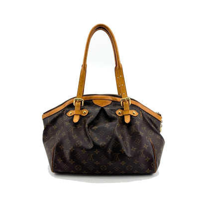 Louis Vuitton Tivoli Monogram Canvas, Brown, Canvas, Handbag