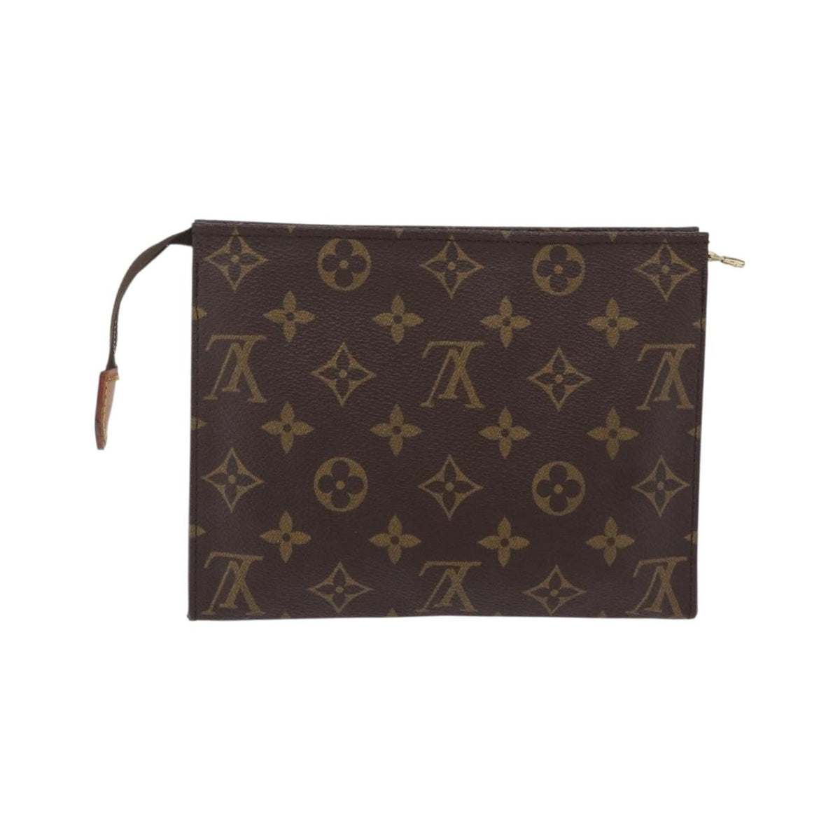 Louis Vuitton Toiletry Pouch Monogram Canvas, Brown, Canvas, Clutch