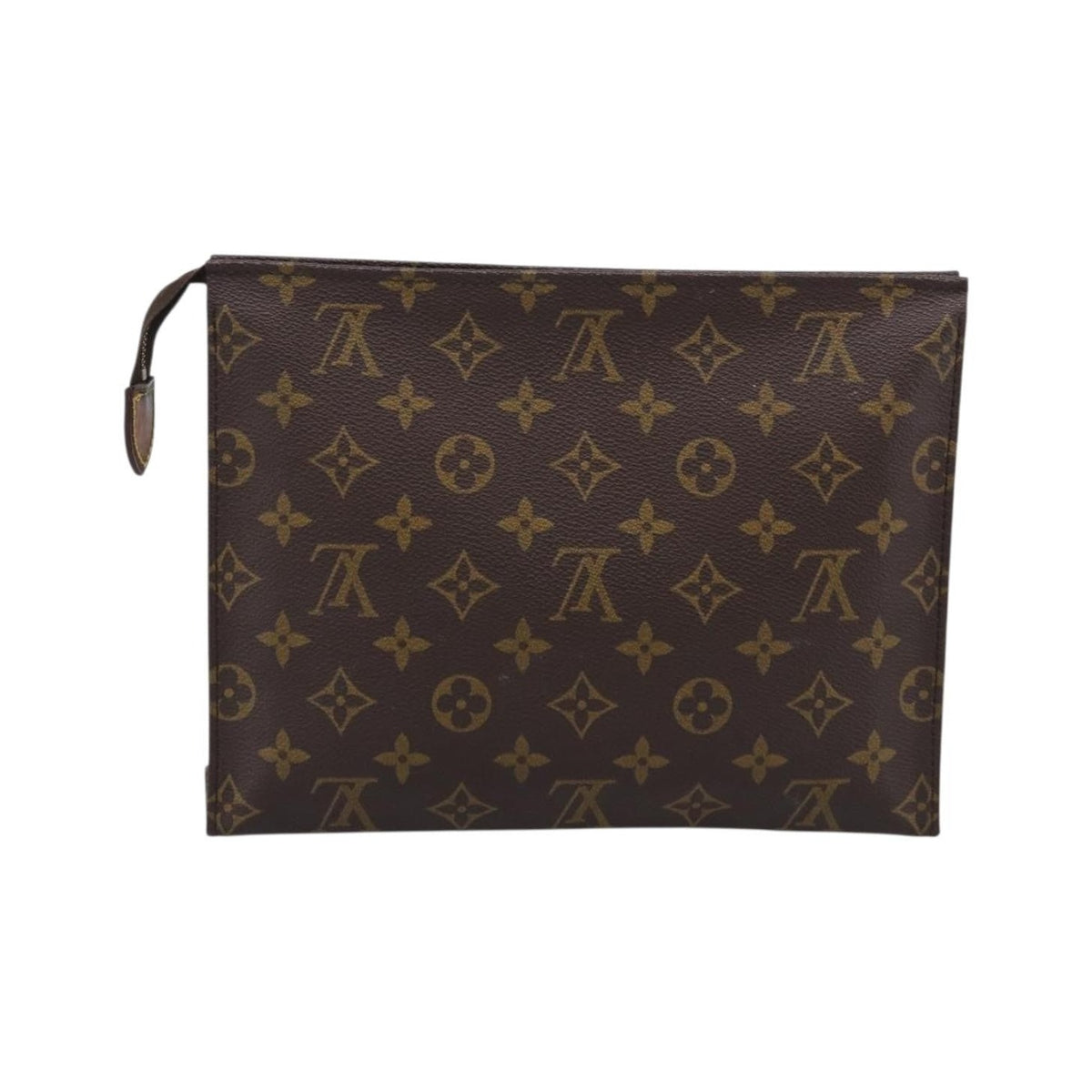 Louis Vuitton Toiletry Pouch Monogram Canvas, Brown, Canvas, Clutch