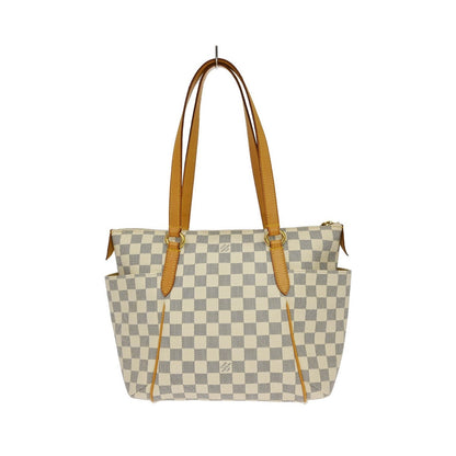 Louis Vuitton Totally Damier, White, Canvas, Tote Bag