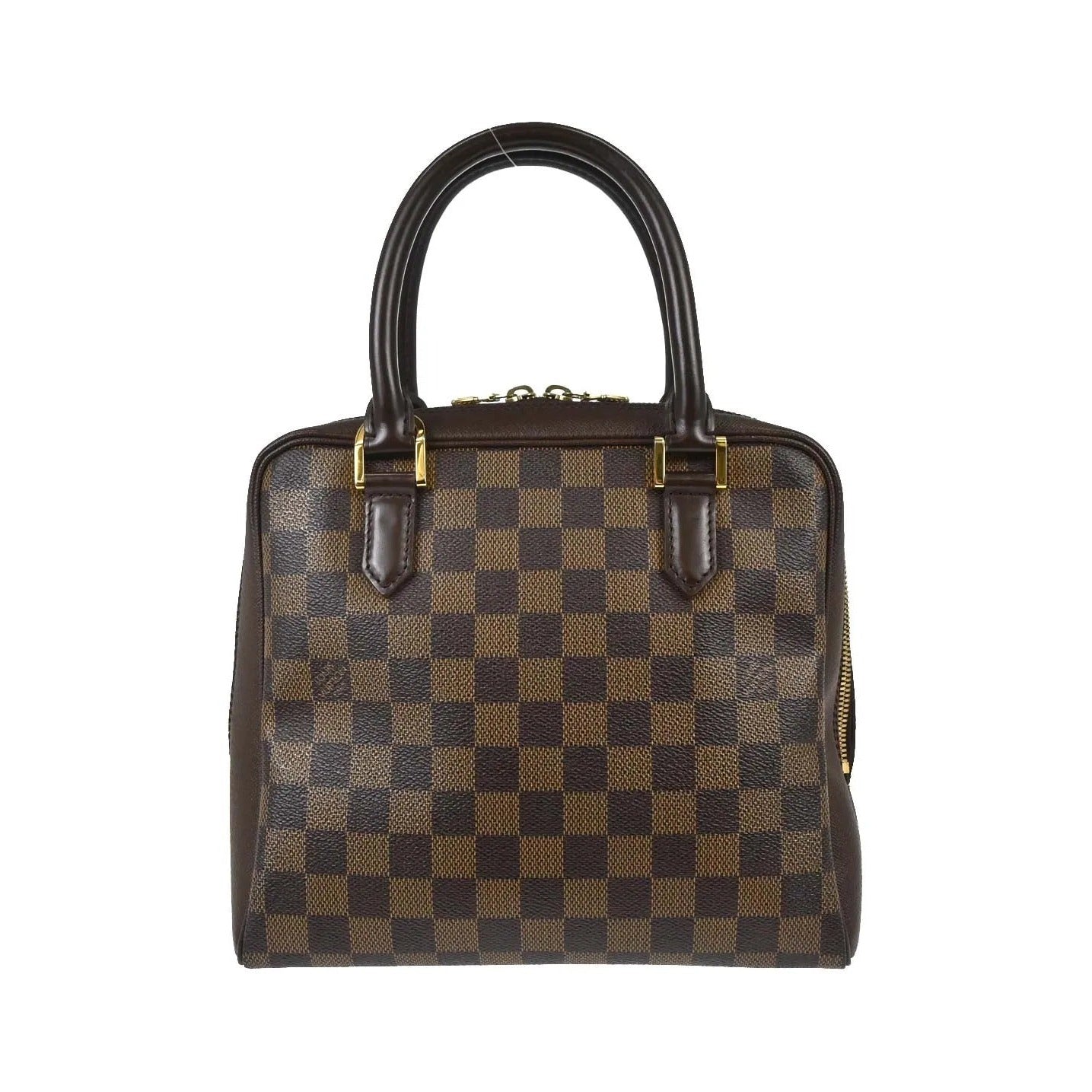 Louis Vuitton Triana Damier, Brown, Canvas, Handbag