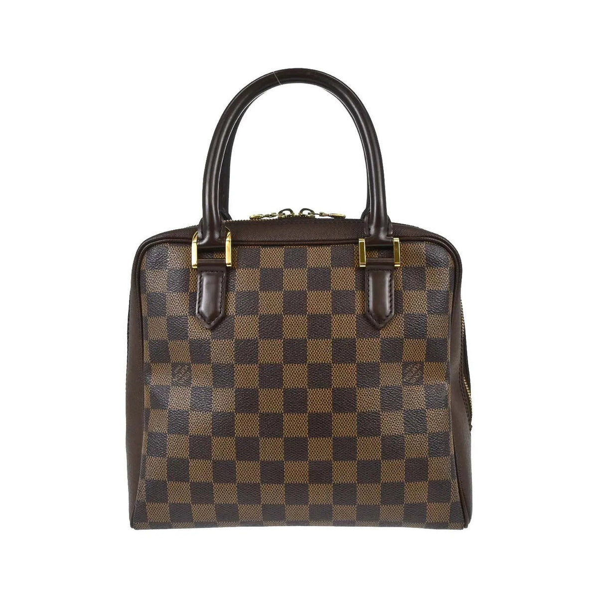 Louis Vuitton Triana Damier, Brown, Canvas, Handbag