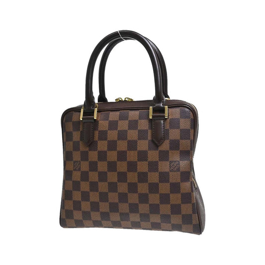 Louis Vuitton Triana Damier, Brown, Canvas, Handbag