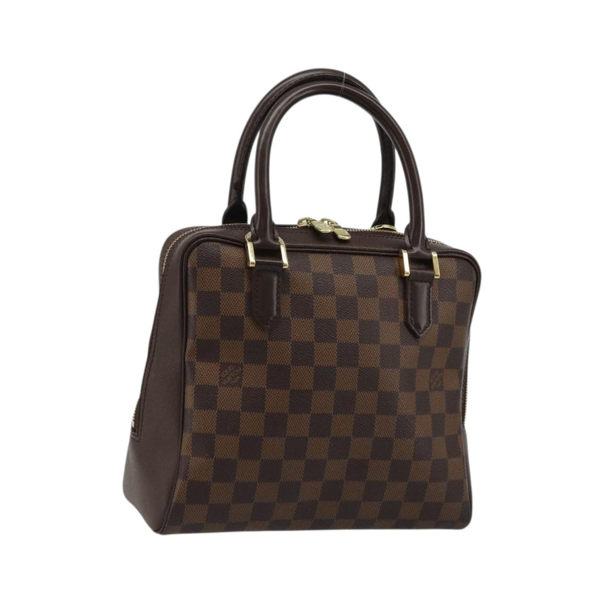 Louis Vuitton Triana Damier, Brown, Canvas, Handbag