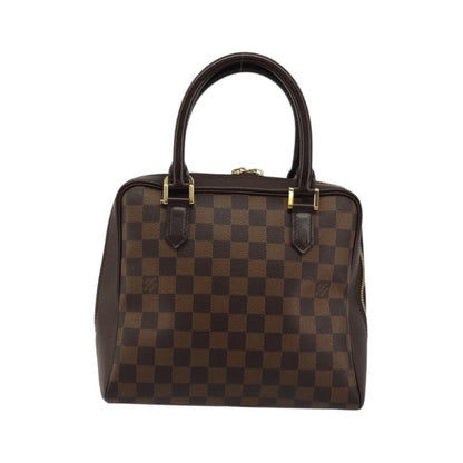 Louis Vuitton Triana Damier, Brown, Canvas, Handbag