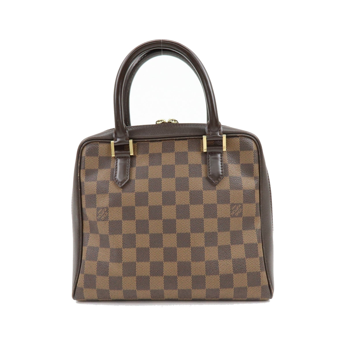 Louis Vuitton Triana Damier, Brown, Canvas, Handbag