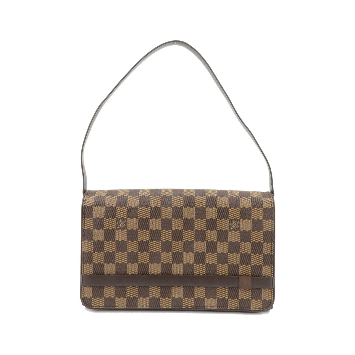 Louis Vuitton Tribeca Damier, Brown, Canvas, Handbag