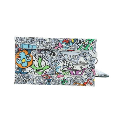 Louis Vuitton Trio Envelope Pouch Set Limited Edition Monogram Comics Canvas, Multicolour, Canvas, Clutch