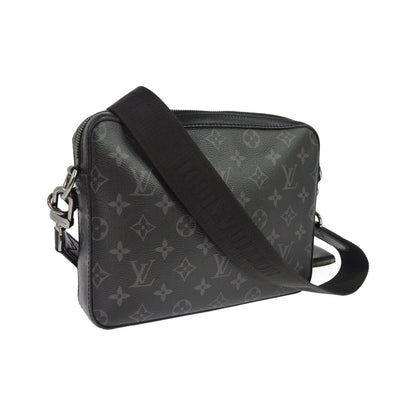 Louis Vuitton Trio Messenger Monogram Canvas, Black, Canvas, Shoulder Bag