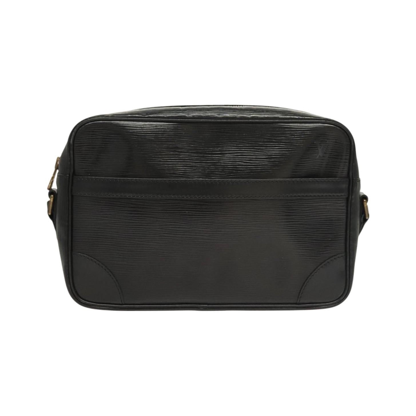 Louis Vuitton Trocadero Epi Leather, Black, Leather, Shoulder Bag