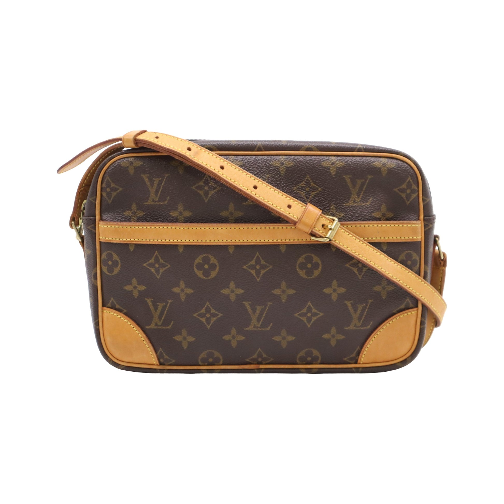 Louis Vuitton Trocadero Monogram Canvas, Brown, Canvas, Handbag