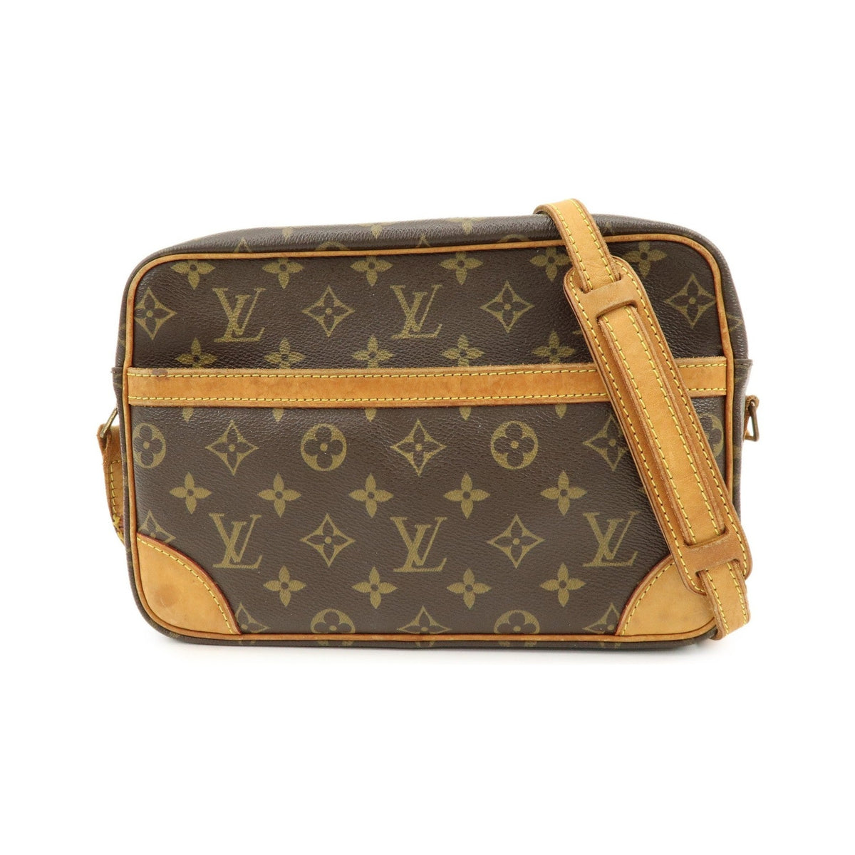 Louis Vuitton Trocadero Monogram Canvas, Brown, Canvas, Handbag