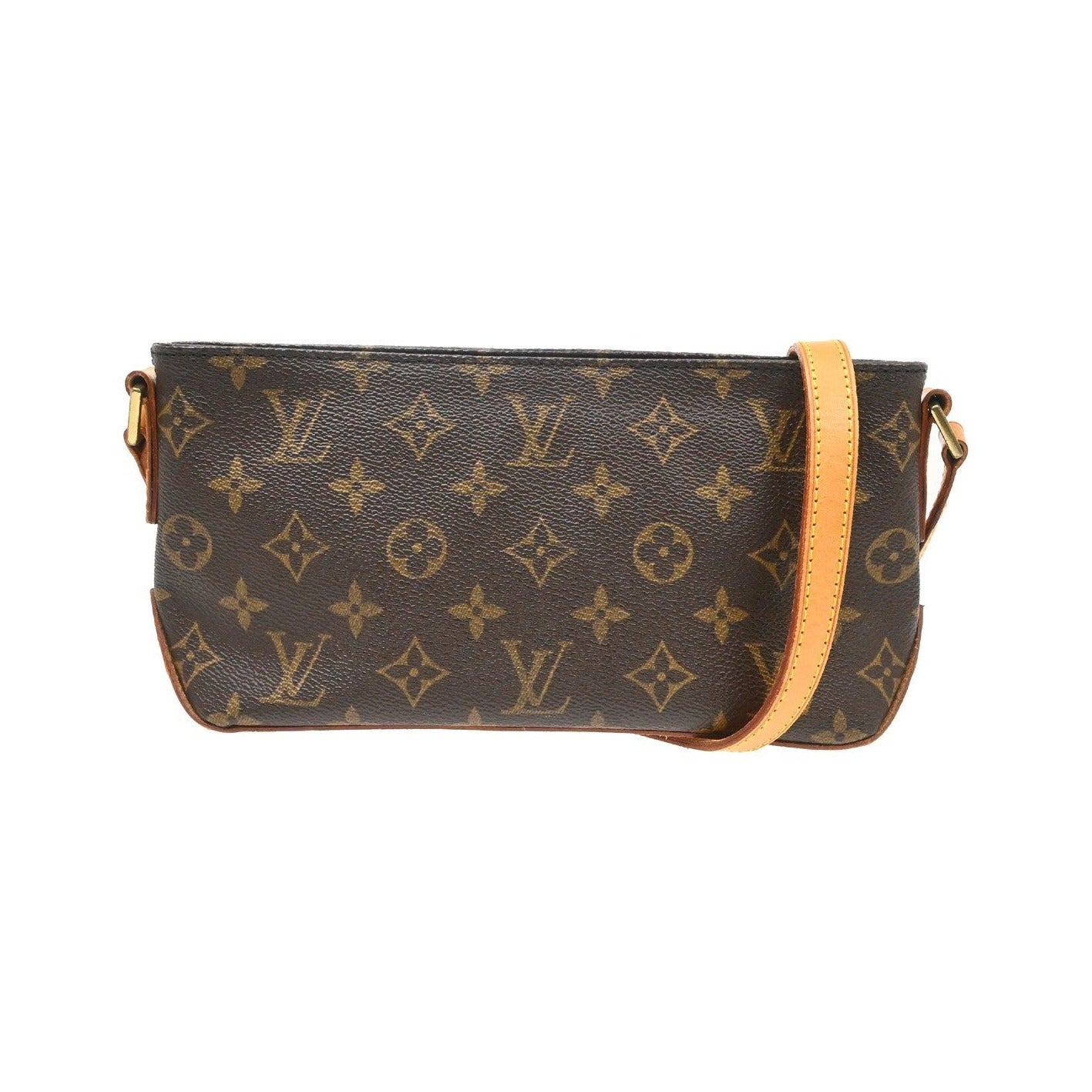 Louis Vuitton Trotteur Monogram Canvas, Brown, Canvas, Handbag