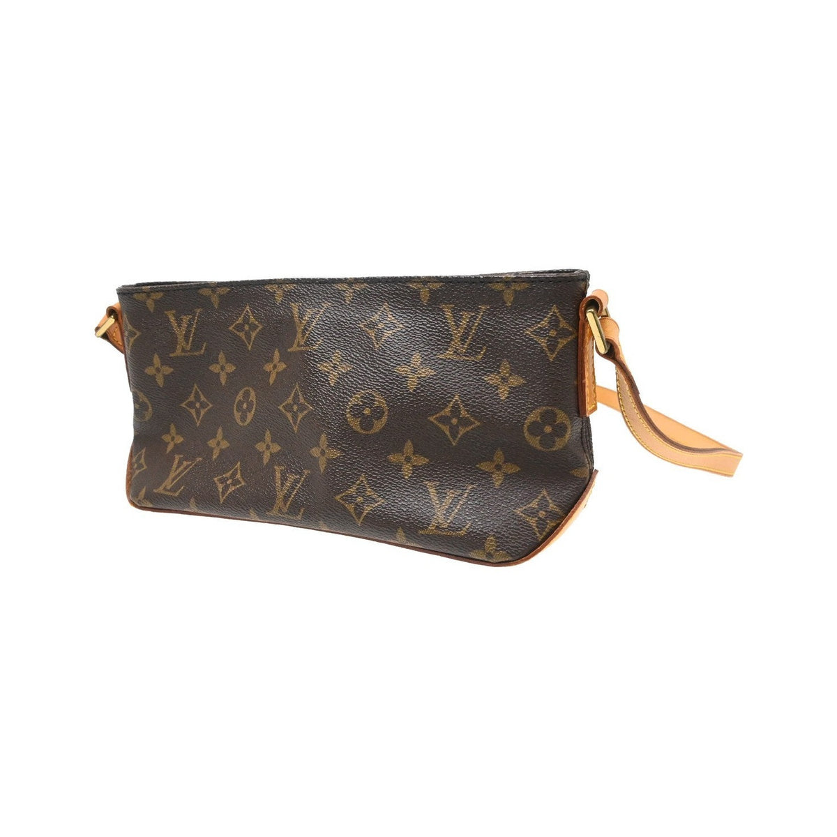 Louis Vuitton Trotteur Monogram Canvas, Brown, Canvas, Handbag
