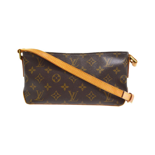 Louis Vuitton Trotteur Monogram Canvas, Brown, Canvas, Shoulder Bag
