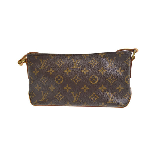 Louis Vuitton Trotteur Monogram Canvas, Brown, Canvas, Shoulder Bag