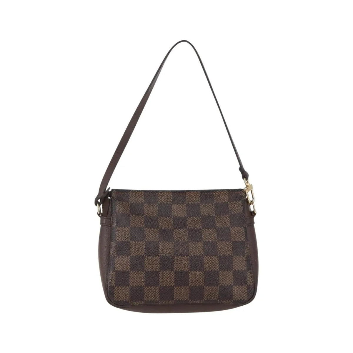 Louis Vuitton Trousse Make Up Damier Canvas, Brown, Canvas, Clutch