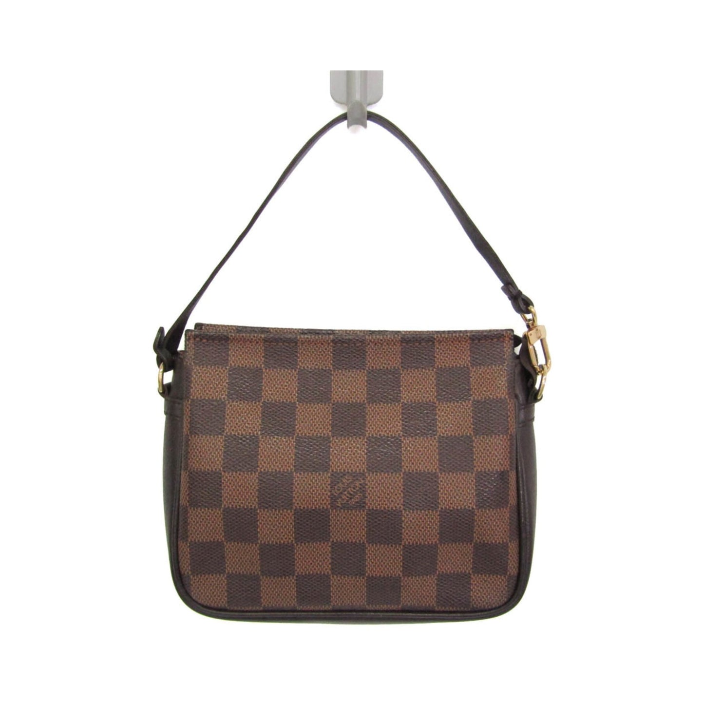 Louis Vuitton Trousse Make Up Damier Canvas, Brown, Canvas, Clutch
