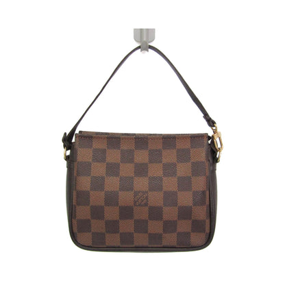 Louis Vuitton Trousse Make Up Damier Canvas, Brown, Canvas, Clutch