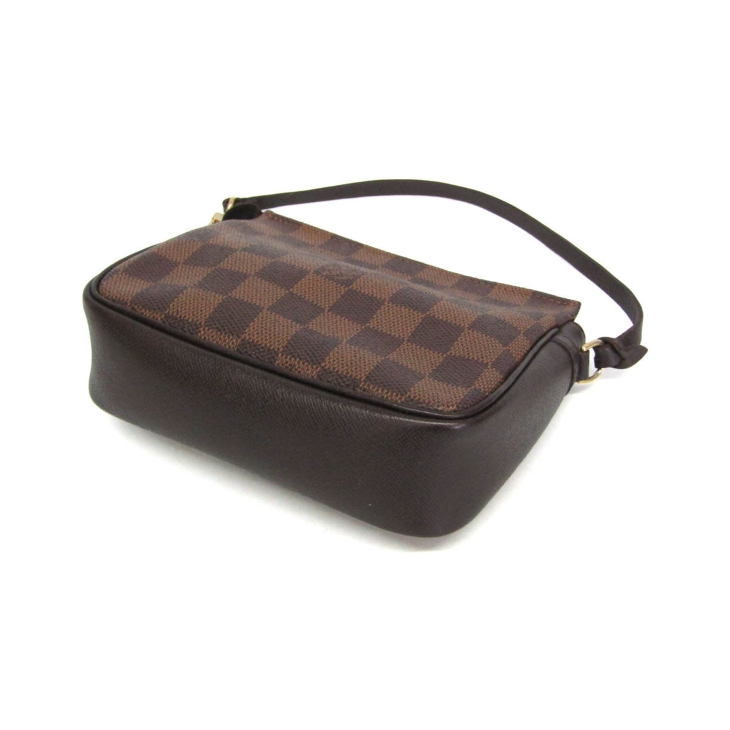Louis Vuitton Trousse Make Up Damier Canvas, Brown, Canvas, Clutch