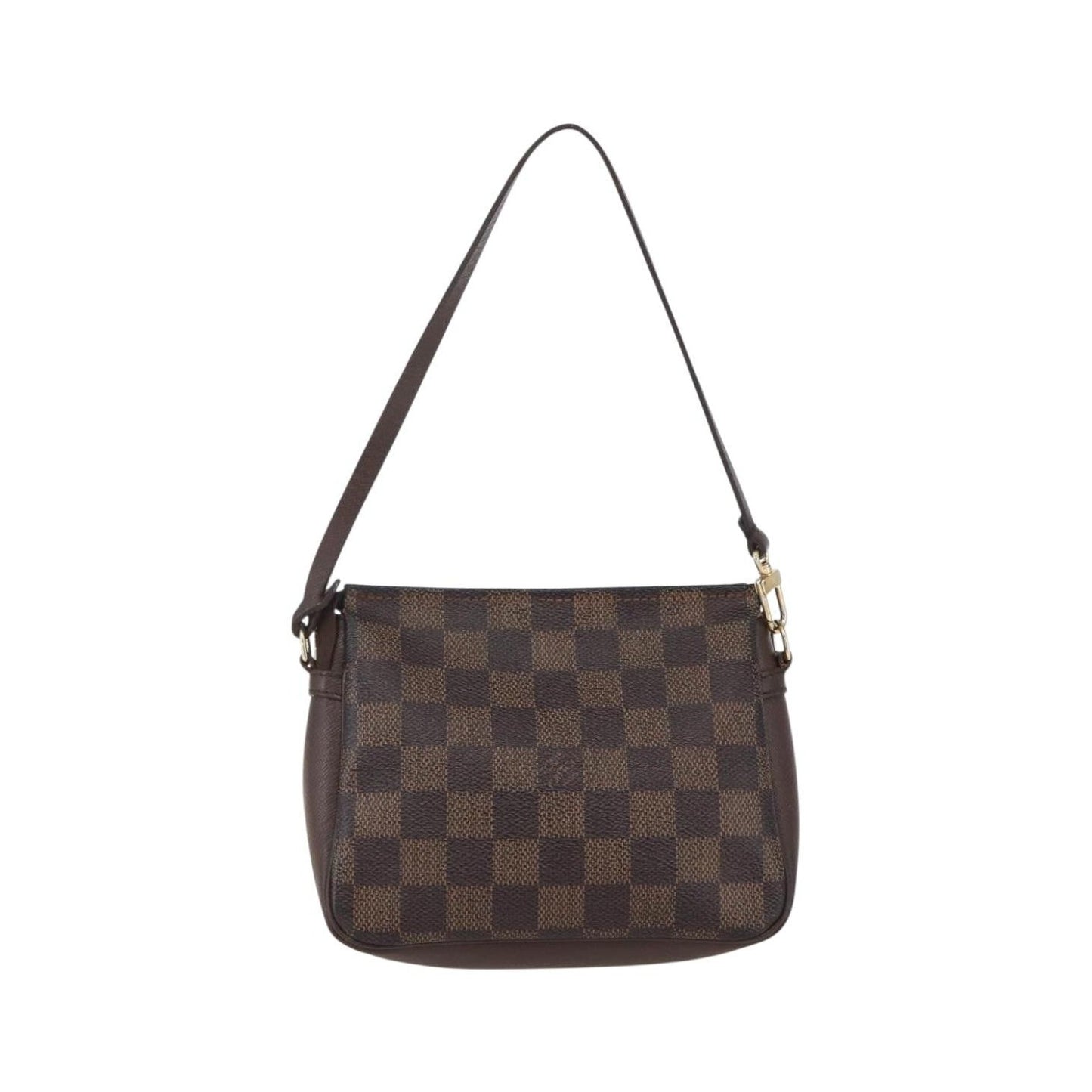 Louis Vuitton Trousse Make Up Damier Canvas, Brown, Canvas, Clutch
