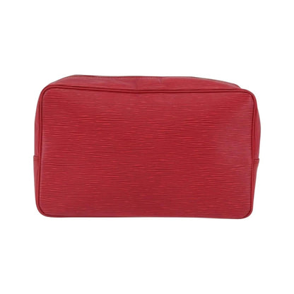 Louis Vuitton Trousse Toiletry Monogram Canvas, Red, Leather, Clutch