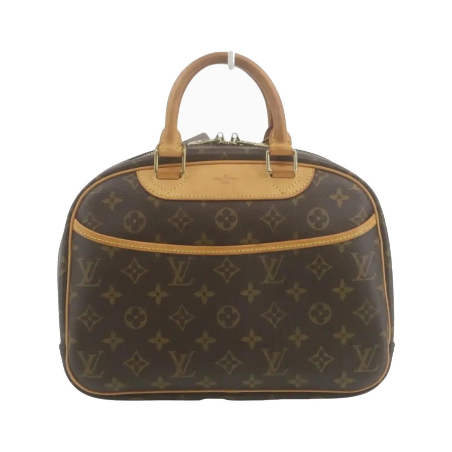 Louis Vuitton Trouville Monogram Canvas, Brown, Canvas, Handbag