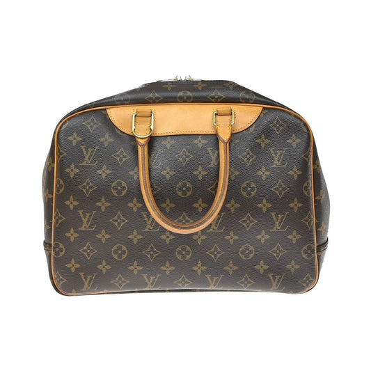 Louis Vuitton Trouville Monogram Canvas, Brown, Canvas, Handbag