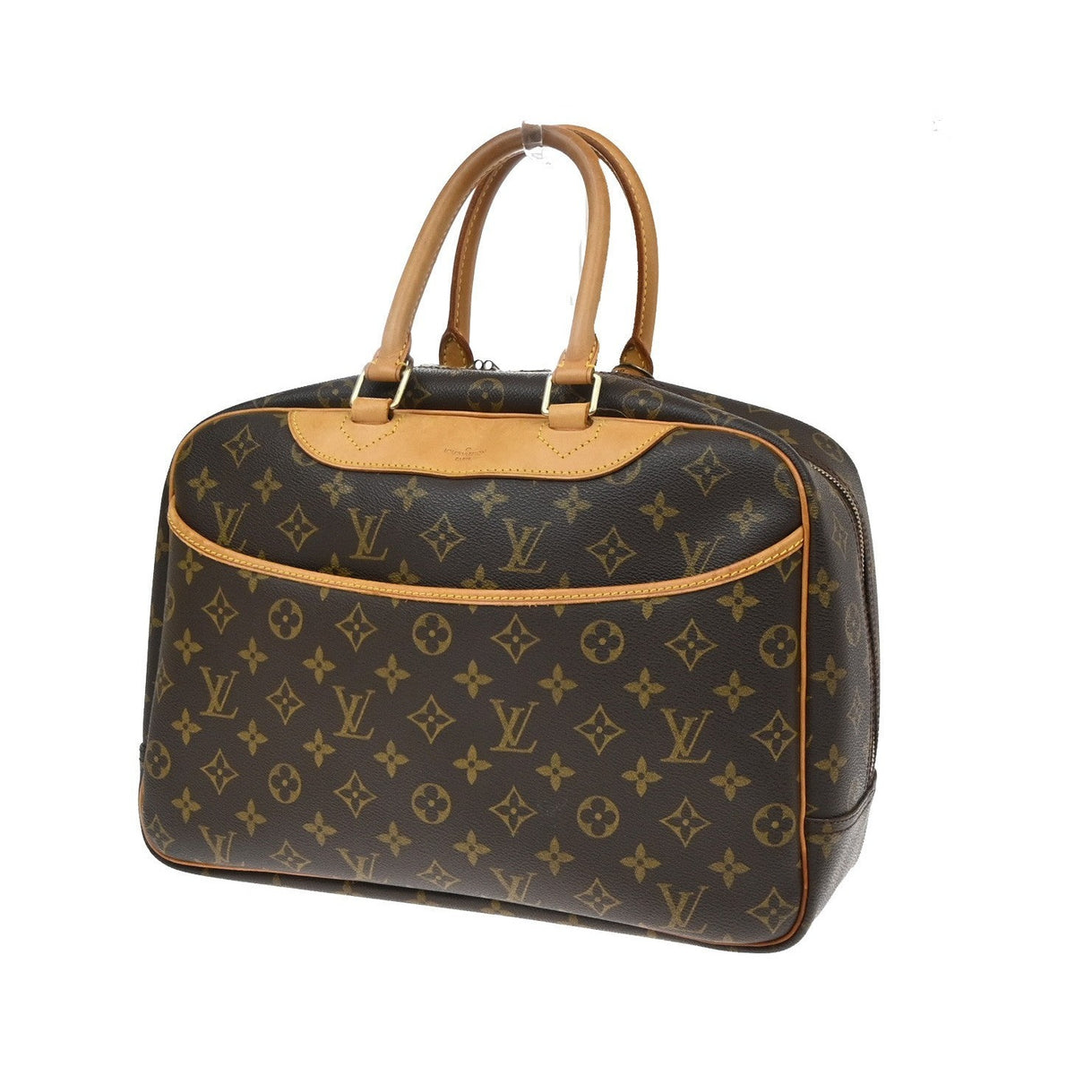Louis Vuitton Trouville Monogram Canvas, Brown, Canvas, Handbag