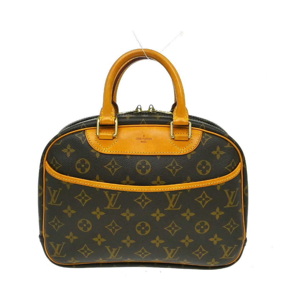 Louis Vuitton Trouville Monogram Canvas, Brown, Canvas, Handbag