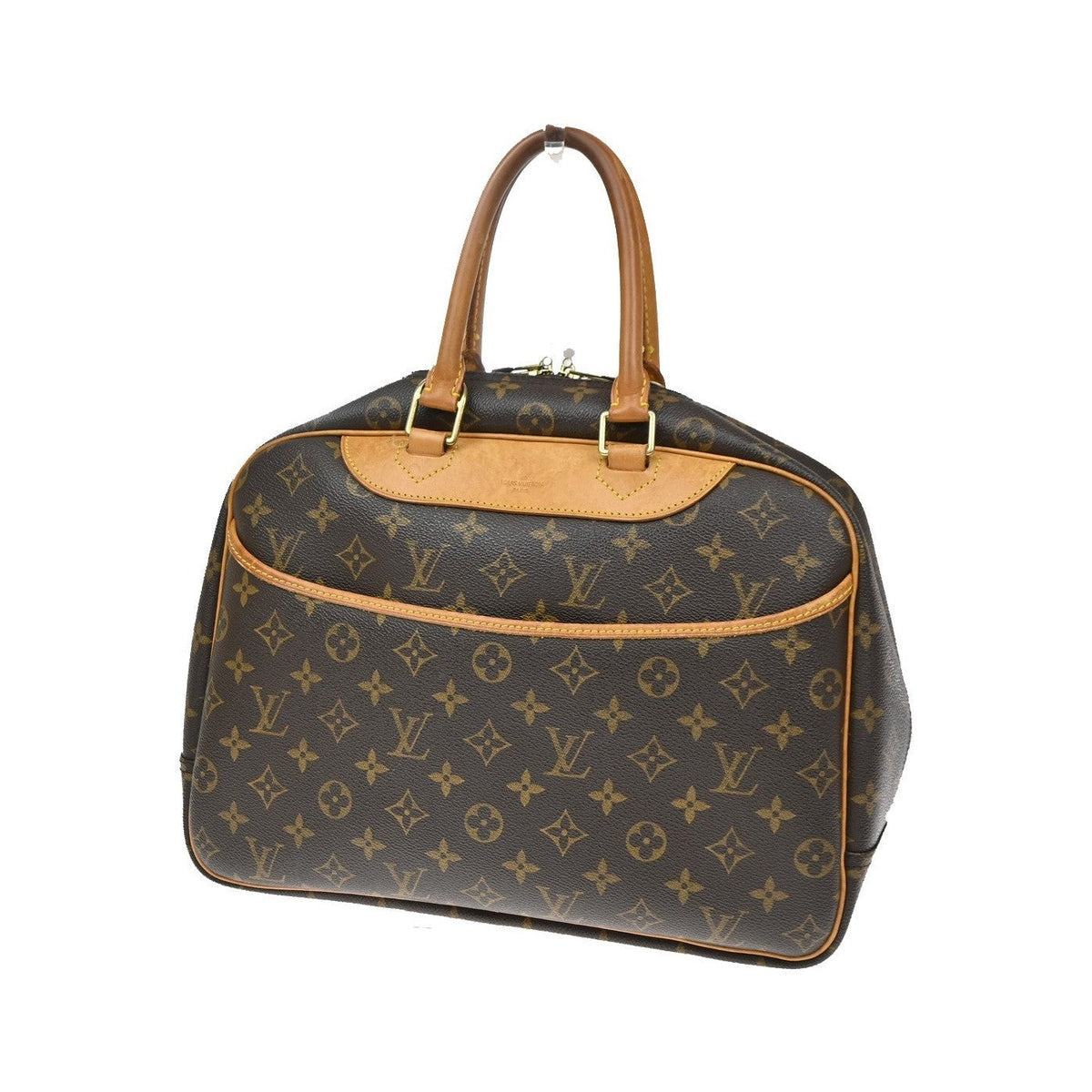 Louis Vuitton Trouville Monogram Canvas, Brown, Canvas, Handbag