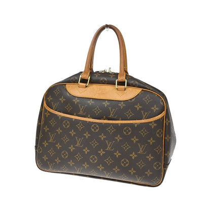 Louis Vuitton Trouville Monogram Canvas, Brown, Canvas, Handbag