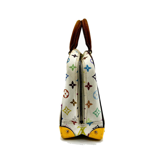Louis Vuitton Trouville Monogram Multicolor, White, Canvas, Handbag