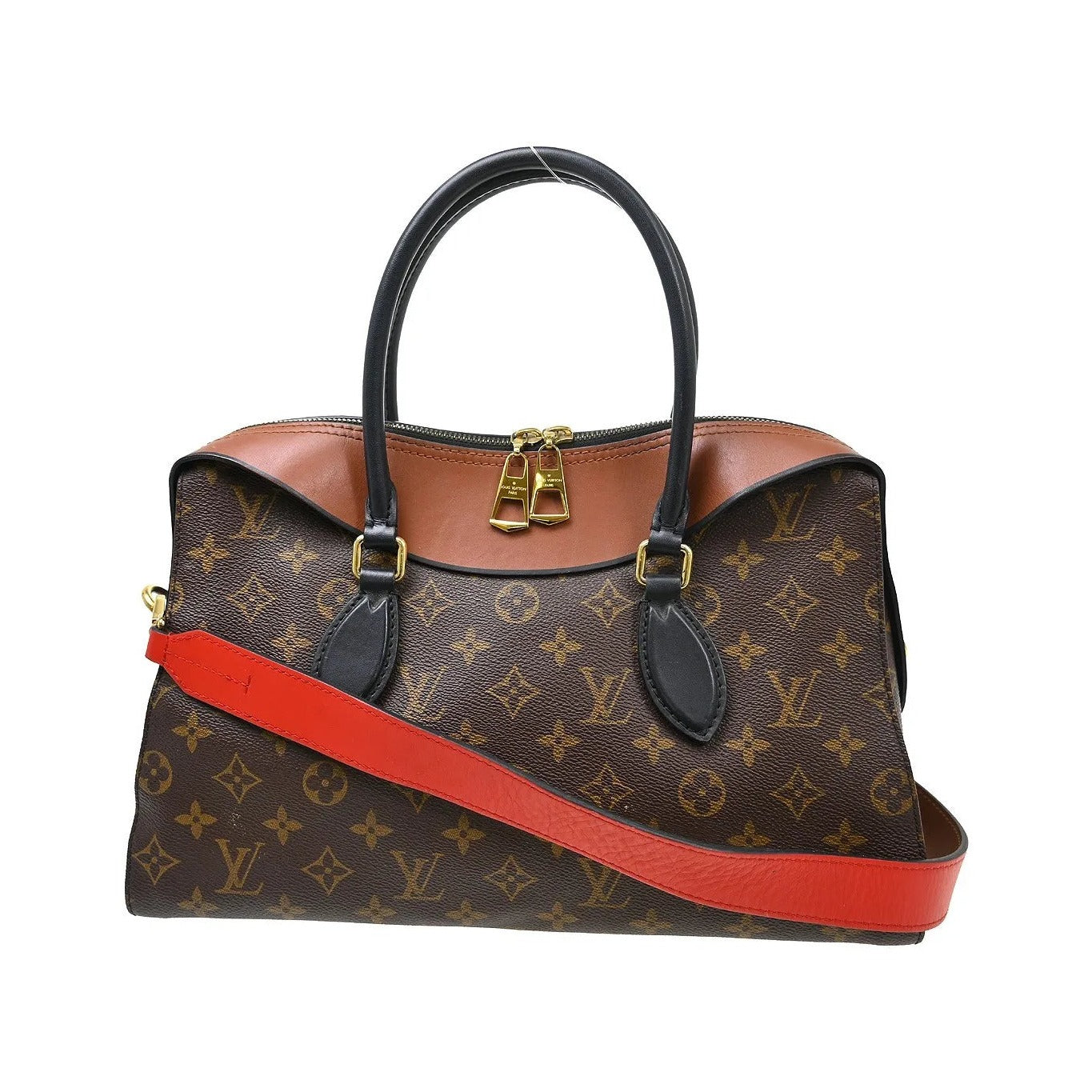 Louis Vuitton Tuileries Monogram, Brown, Canvas, Handbag