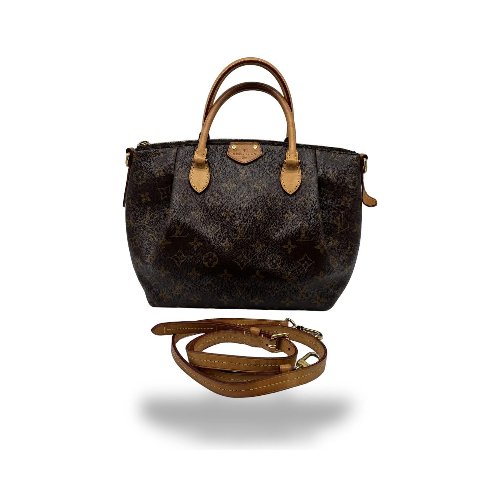 Louis Vuitton Turenne Monogram Canvas, Brown, Canvas, Shoulder Bag
