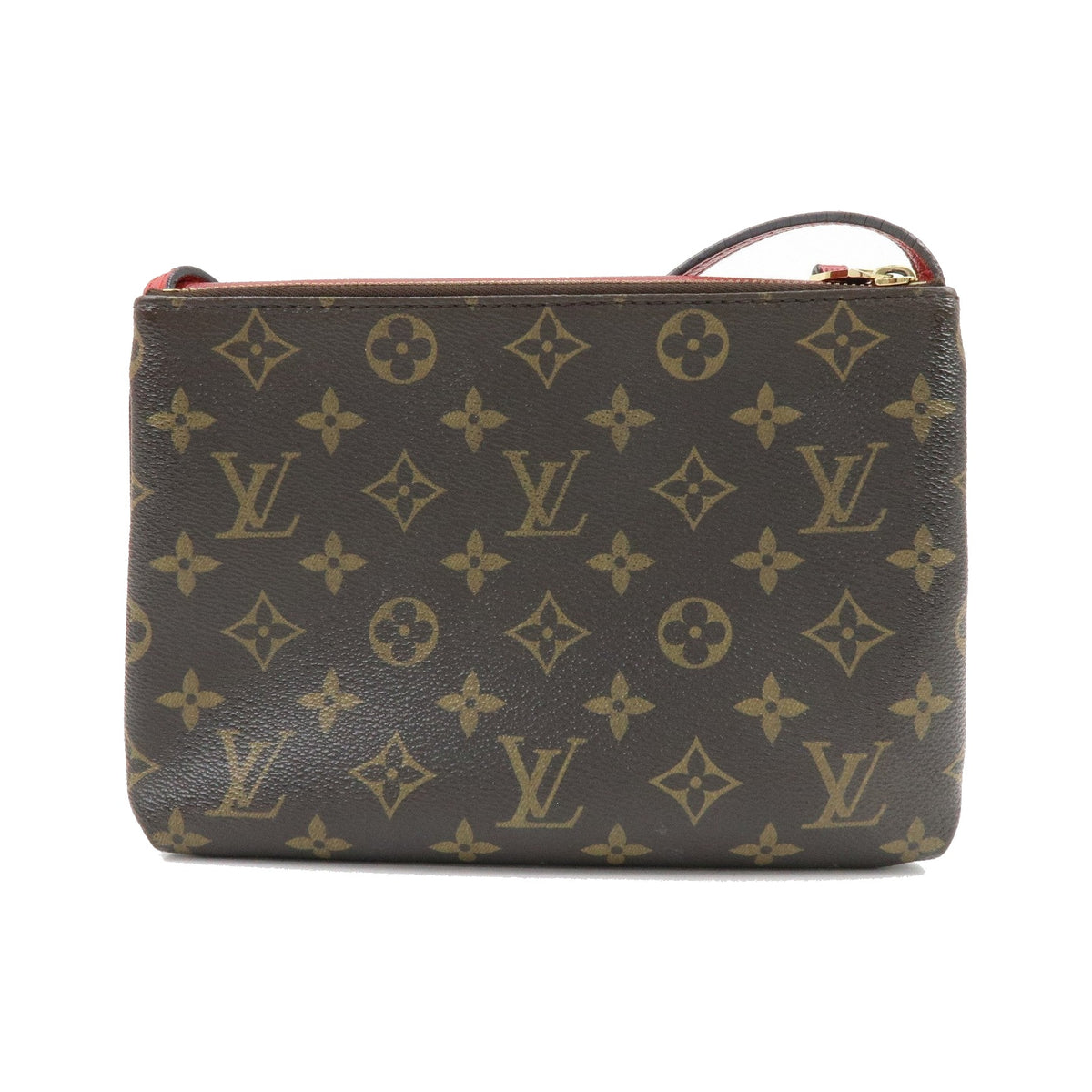 Louis Vuitton Twice Monogram Canvas and Leather, Brown, Canvas, Handbag