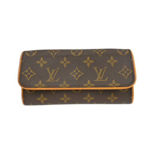 Louis Vuitton Twin Canvas, Brown, Canvas, Clutch