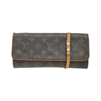 Louis Vuitton Twin Monogram, Brown, Canvas, Clutch