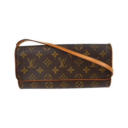 Louis Vuitton Twin Monogram, Brown, Canvas, Clutch