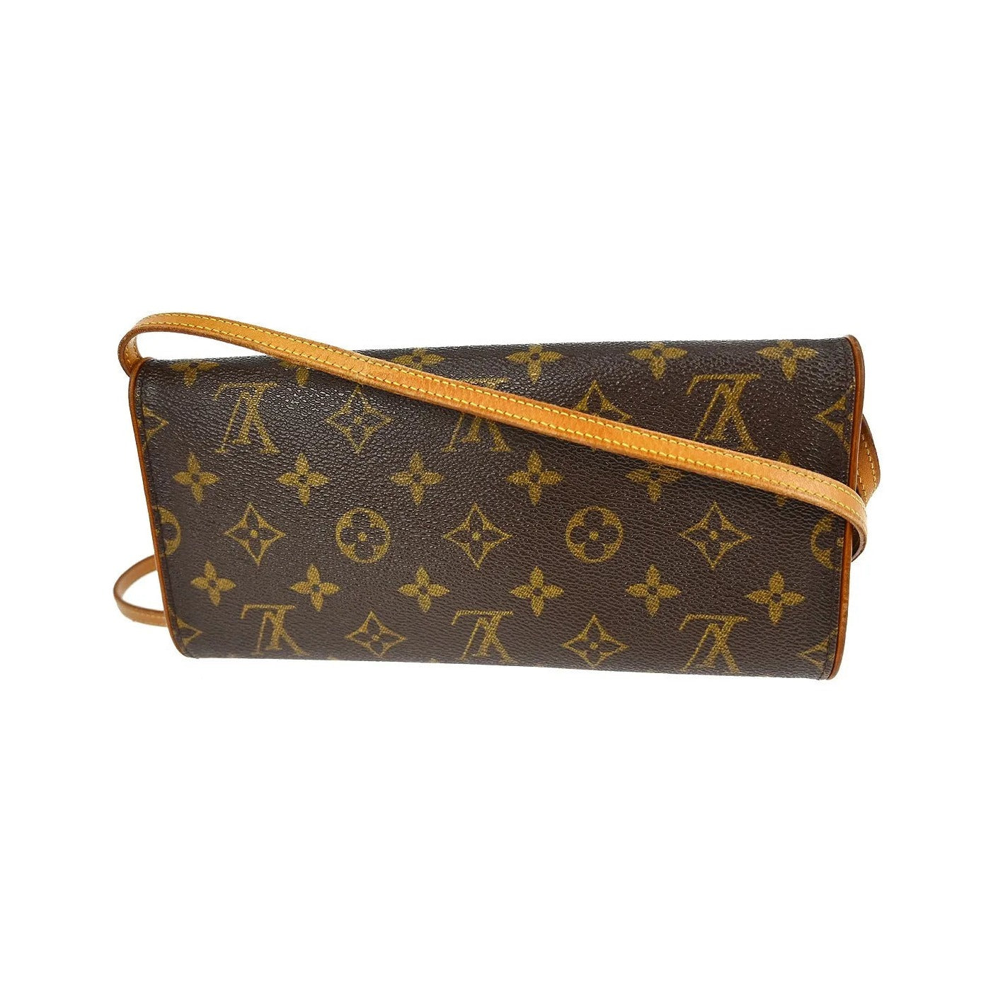 Louis Vuitton Twin Monogram, Brown, Canvas, Clutch