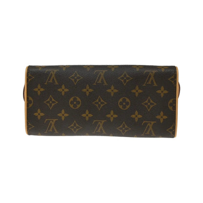 Louis Vuitton Twin Monogram, Brown, Leather, Clutch
